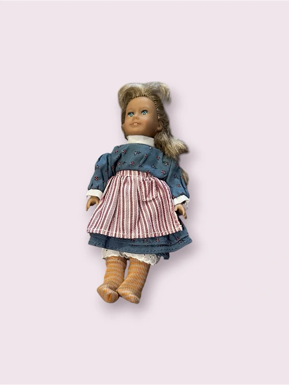 Vintage Mini American Girl Doll Kirsten With Mini Meet Kirsten Book 6.5